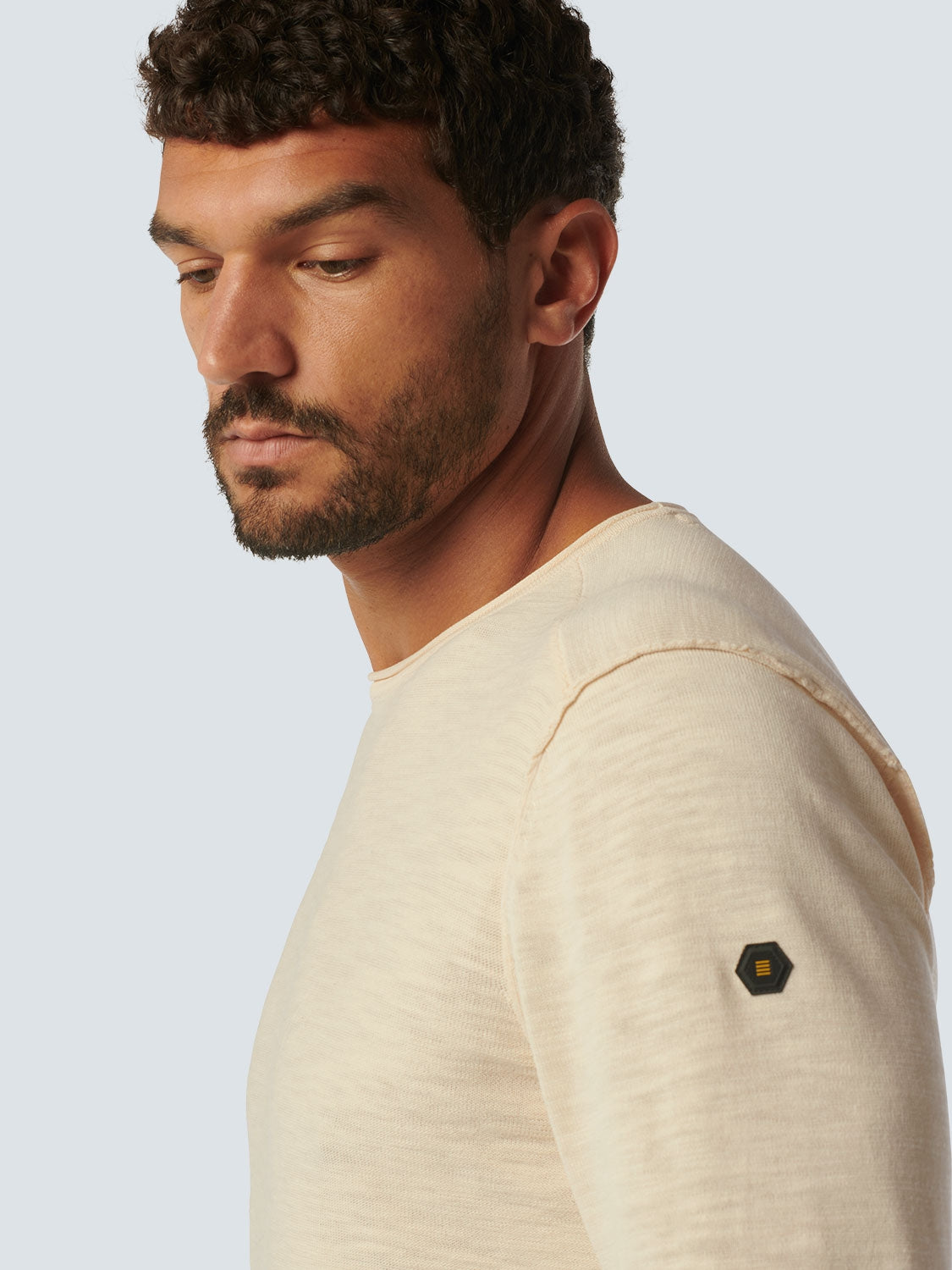 Pullover Crewneck Garment Dyed + Stone Washed | Cream