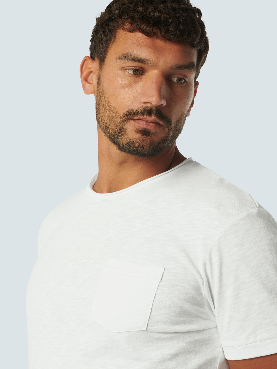T-Shirt Crewneck Slub | White