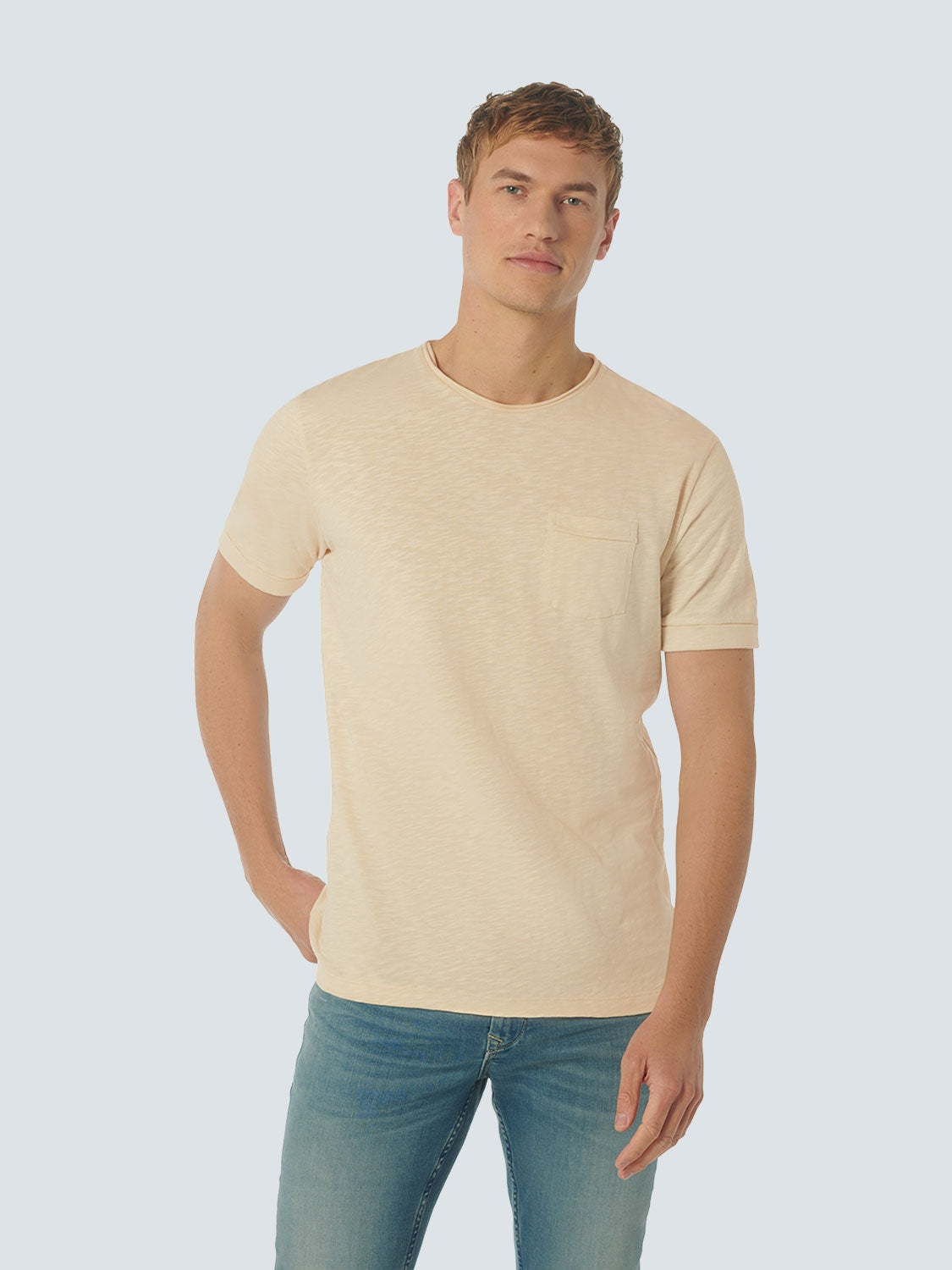 T-Shirt Crewneck Slub | Cream