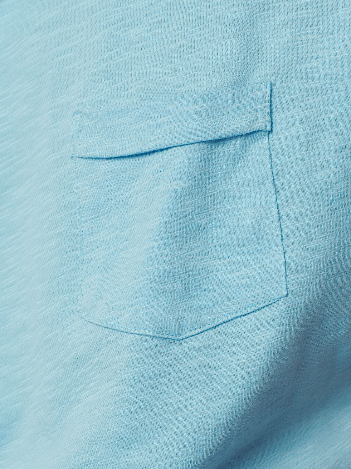 T-Shirt Crewneck Slub | Aqua