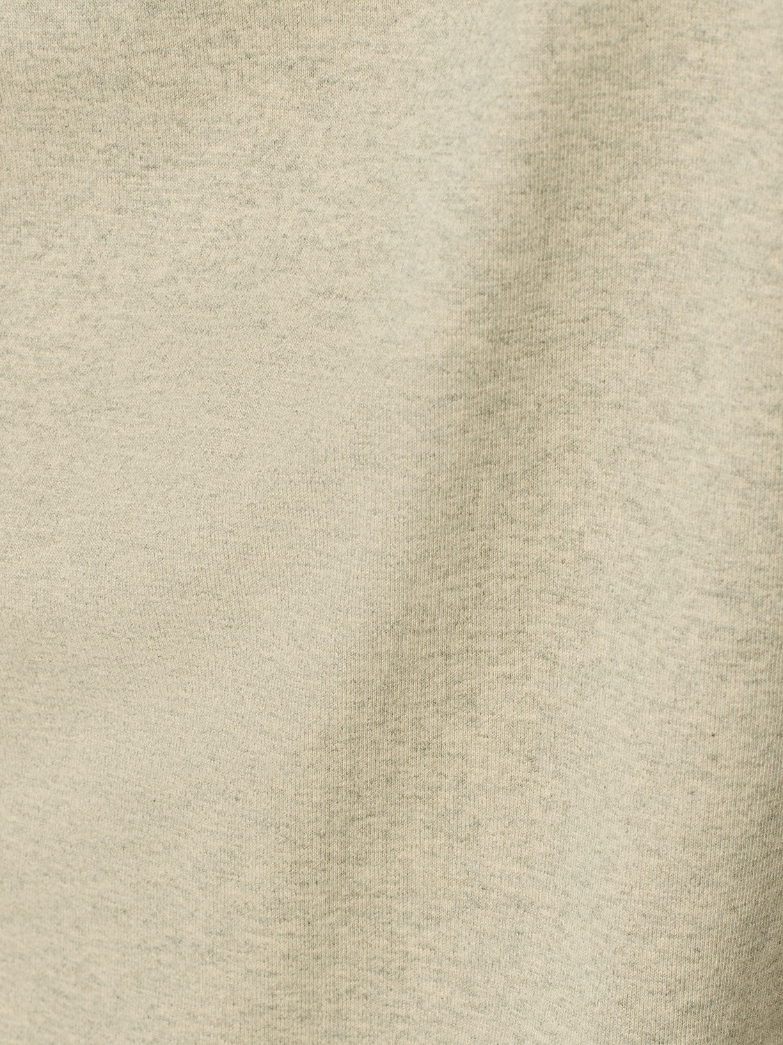 T-Shirt Crewneck Melange | Cream