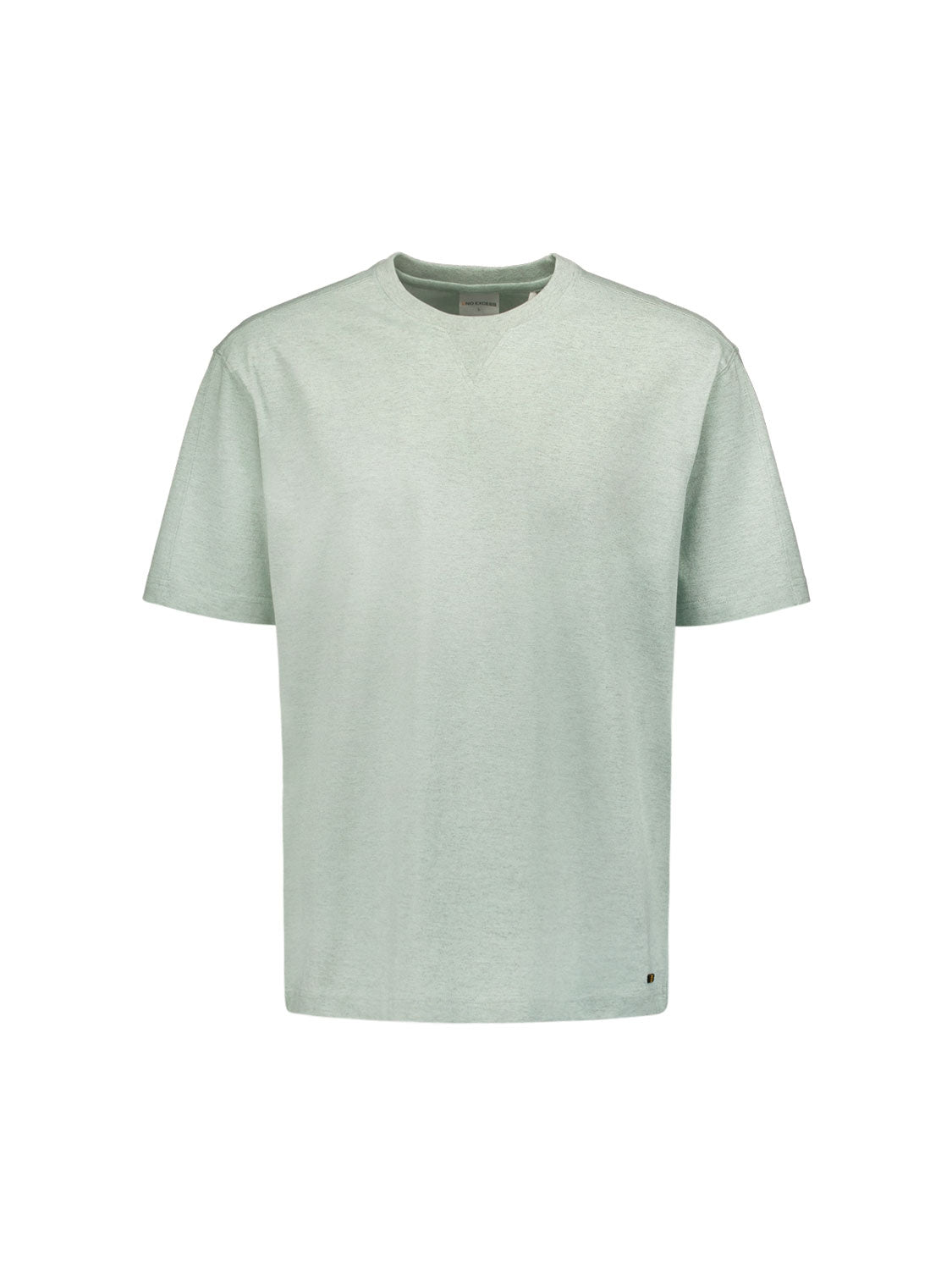 T-Shirt Crewneck Melange | Mint