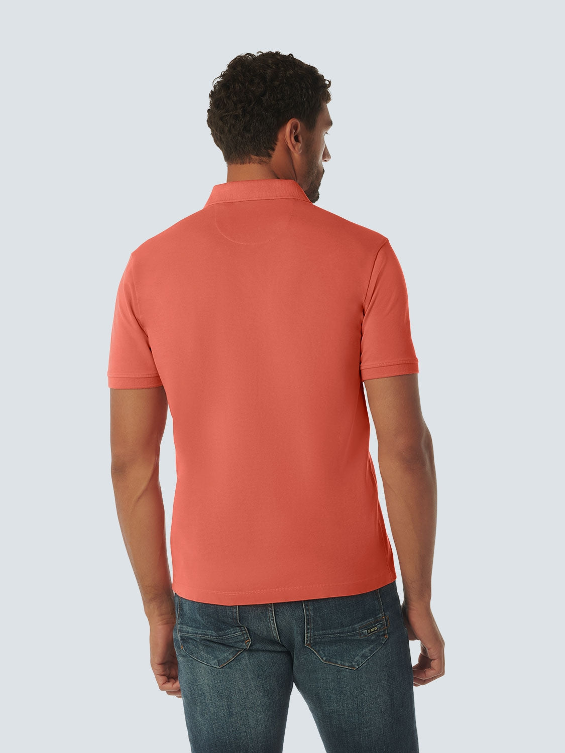 Polo Pique Garment Dyed | Melon