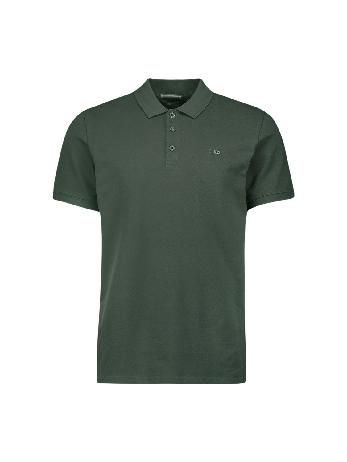 Polo Solid Stretch | Dark Steel