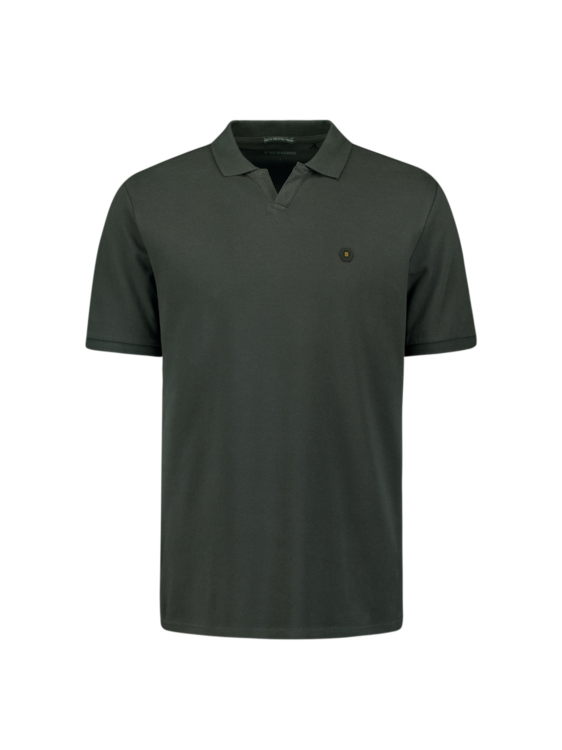 Polo Stretch Solid | Dark Steel