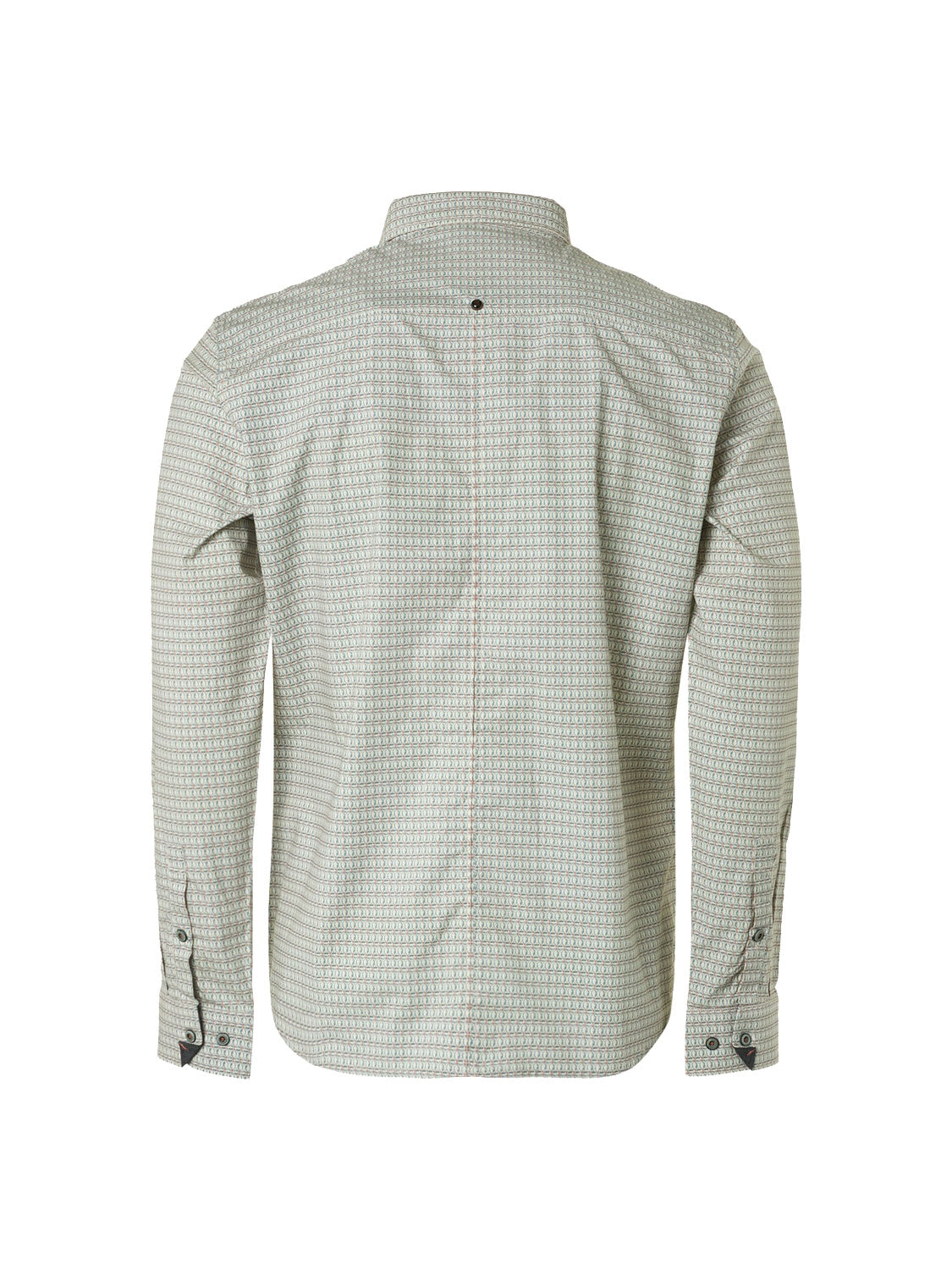 Shirt Stretch Allover Printed | Dark Steel