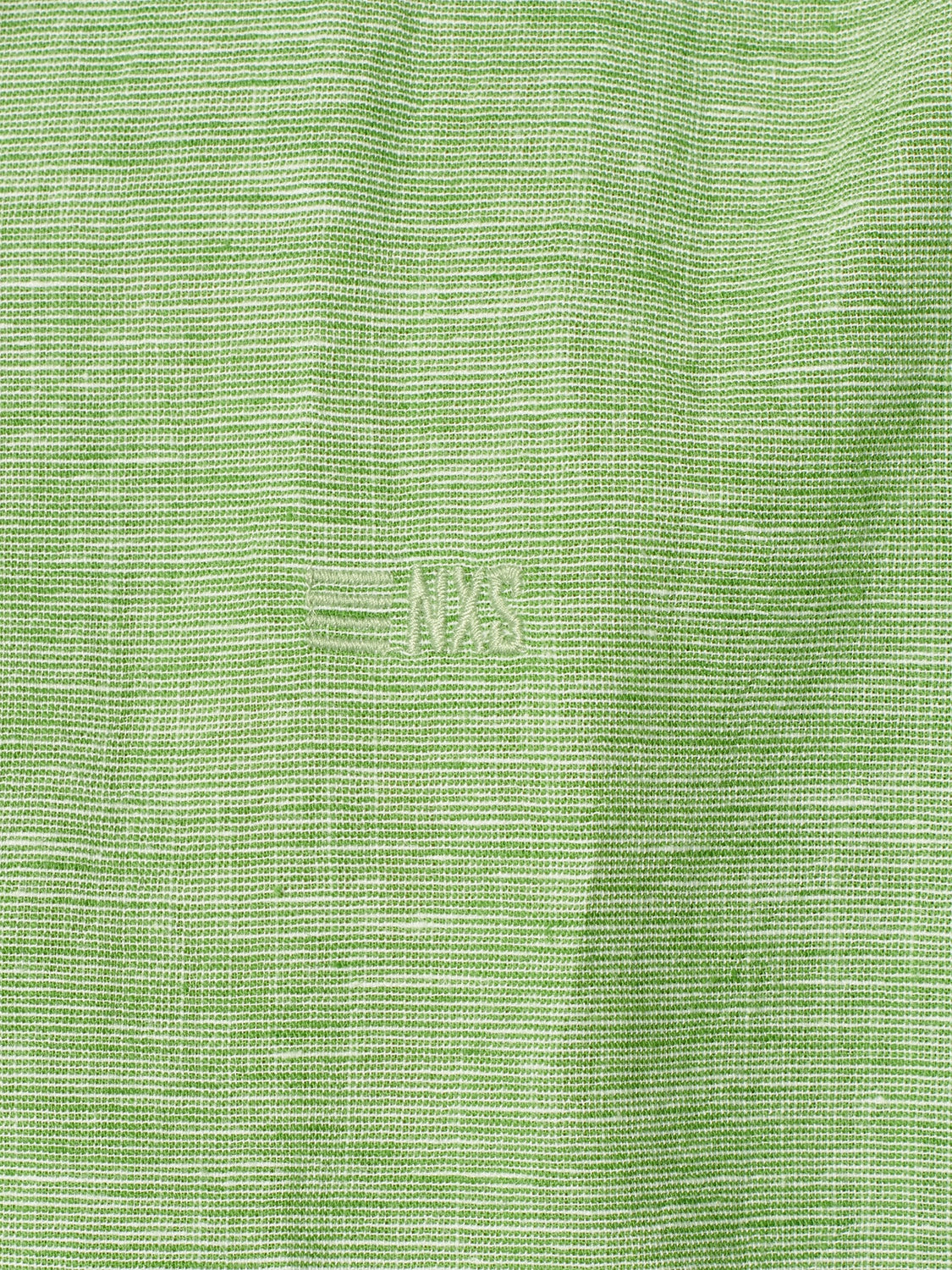 Shirt 2 Coloured With Linen | Green