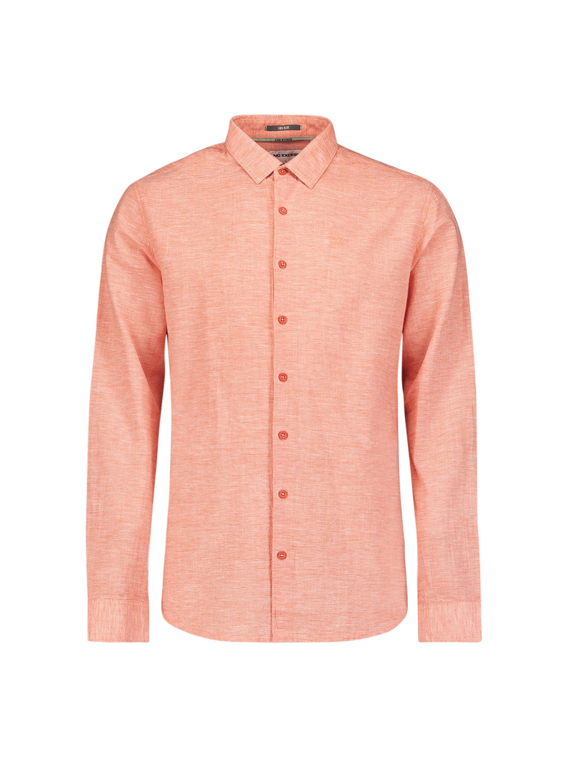 Shirt 2 Coloured With Linen | Melon
