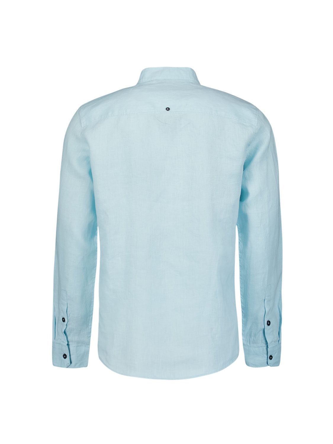 Shirt Granddad Linen Solid | Ice