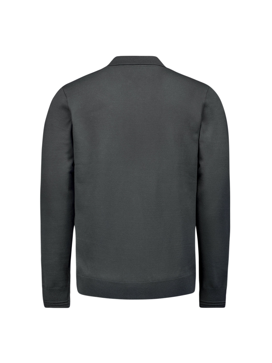 Polo Cardigan | Dark Grey