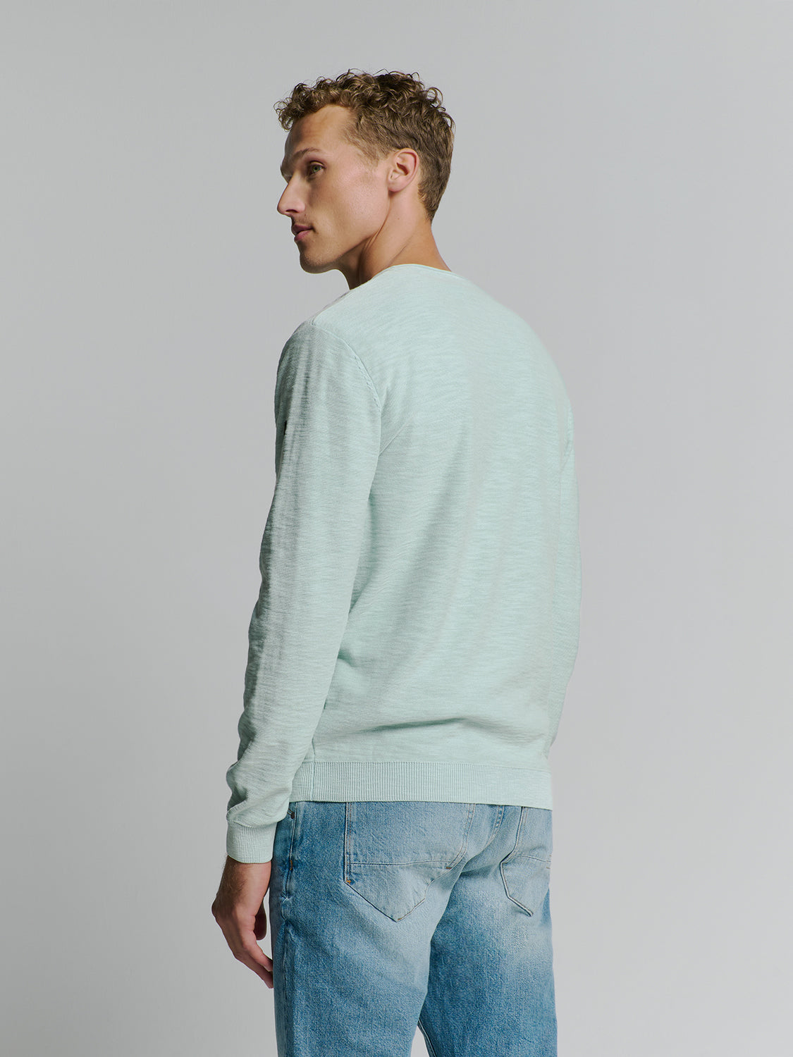 Crewneck pullover | Ice