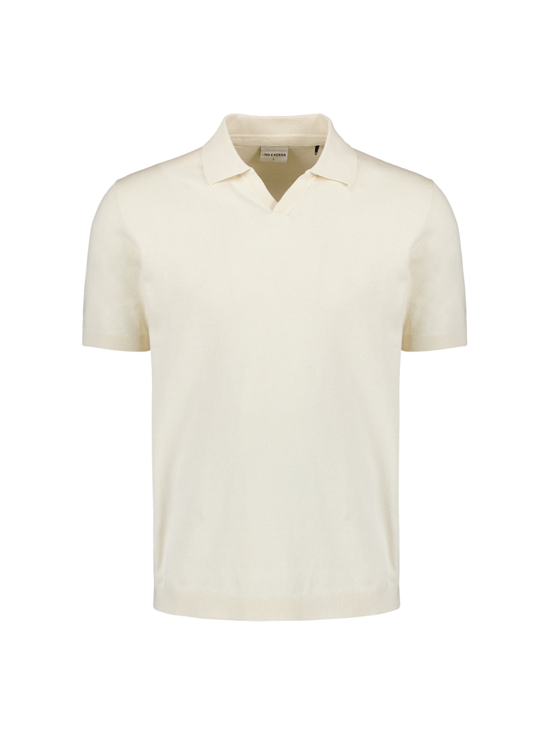 Short sleeve polo | Offwhite