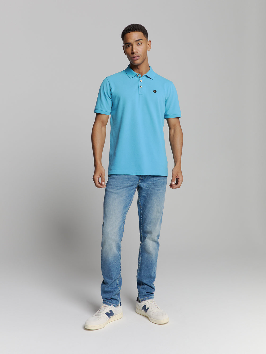 Polo shirt | Seablue