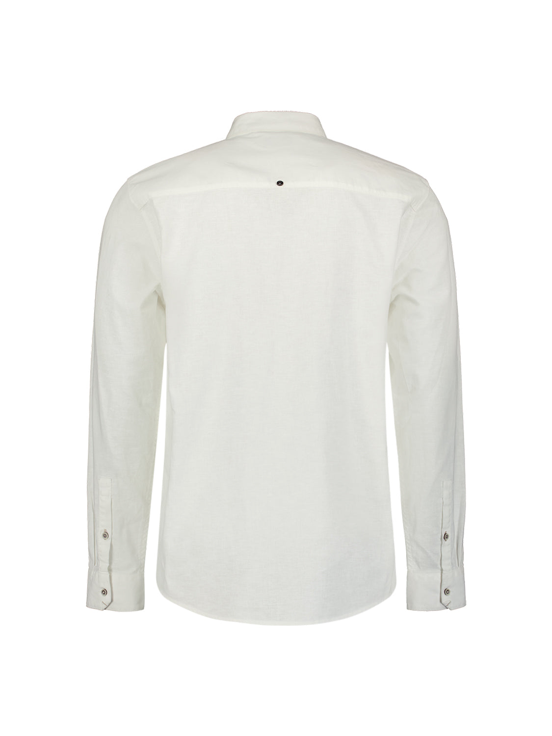 linen shirt | White