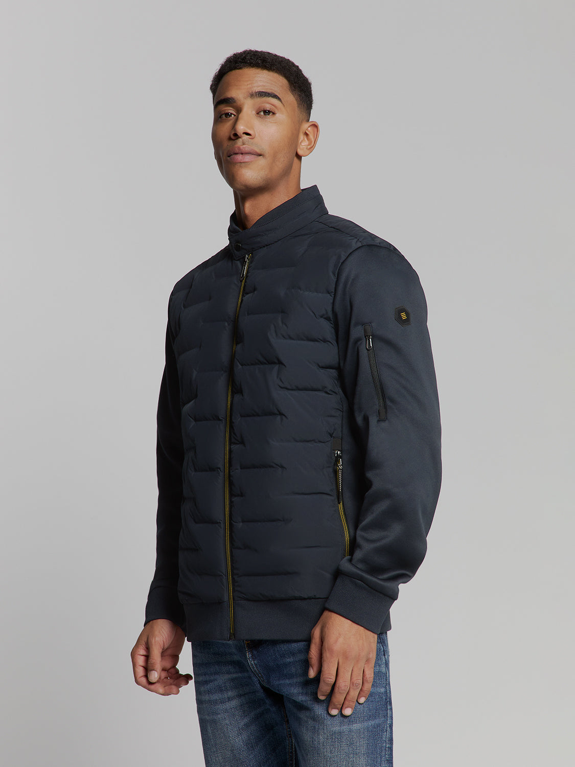 Short fit jacket | Night