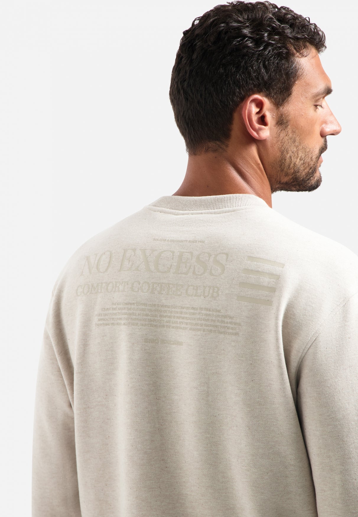 Sweat à imprimé dans le dos | Kit