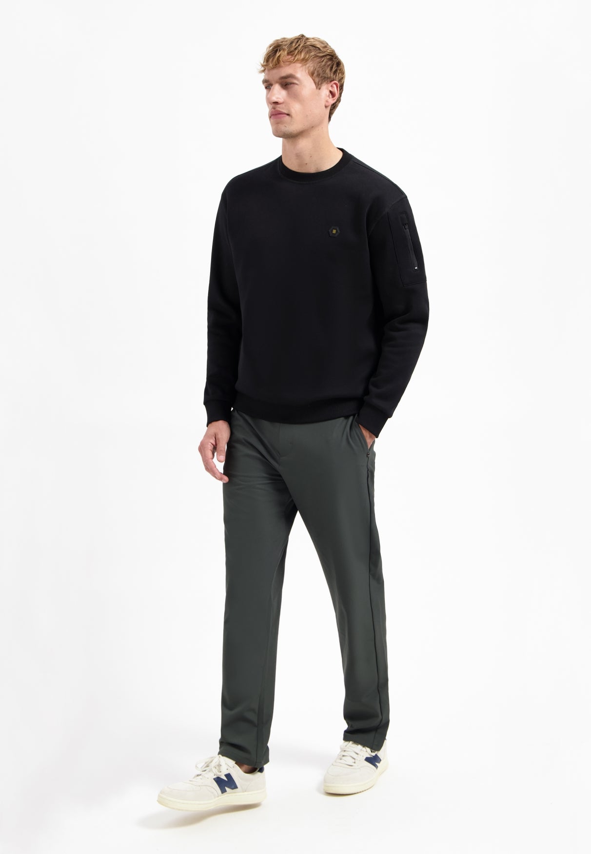 Sweat col rond | Black