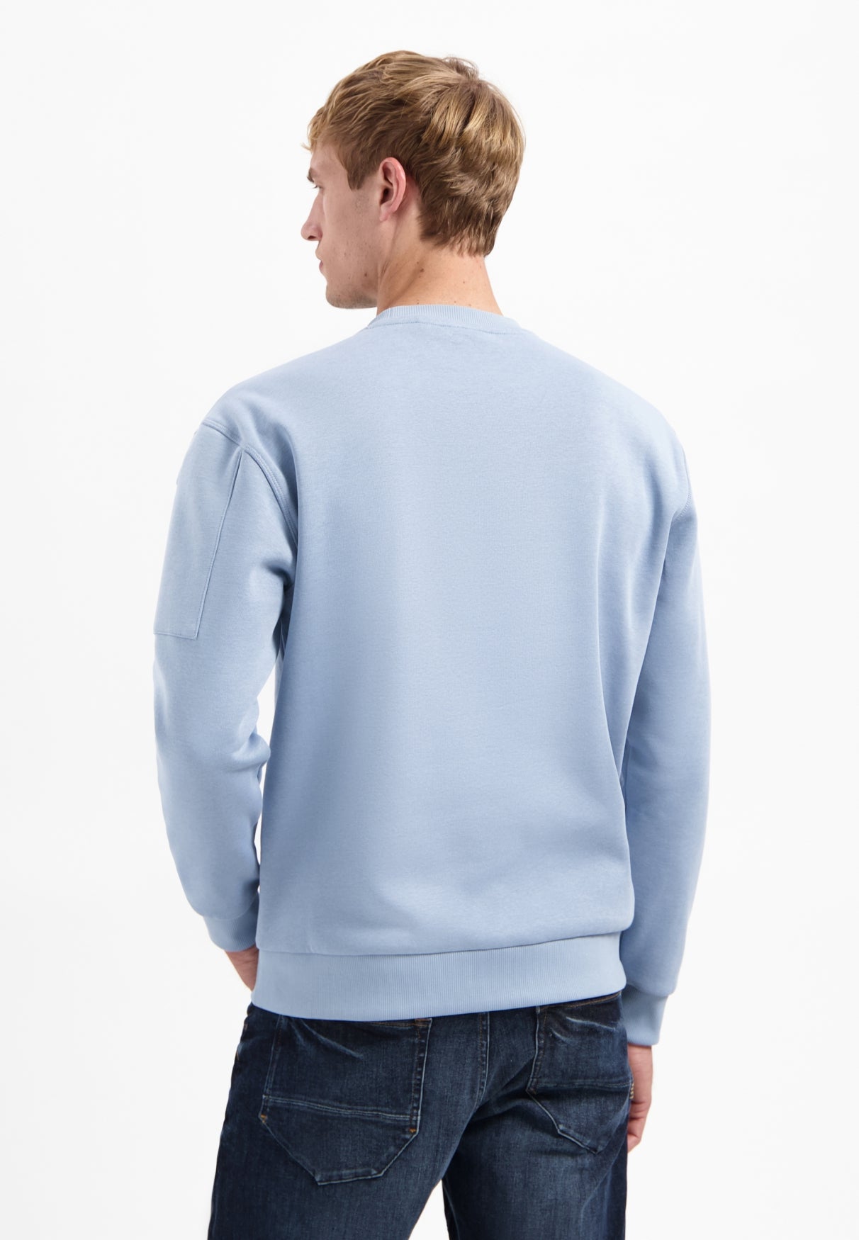 Sweat col rond | Dusty Blue