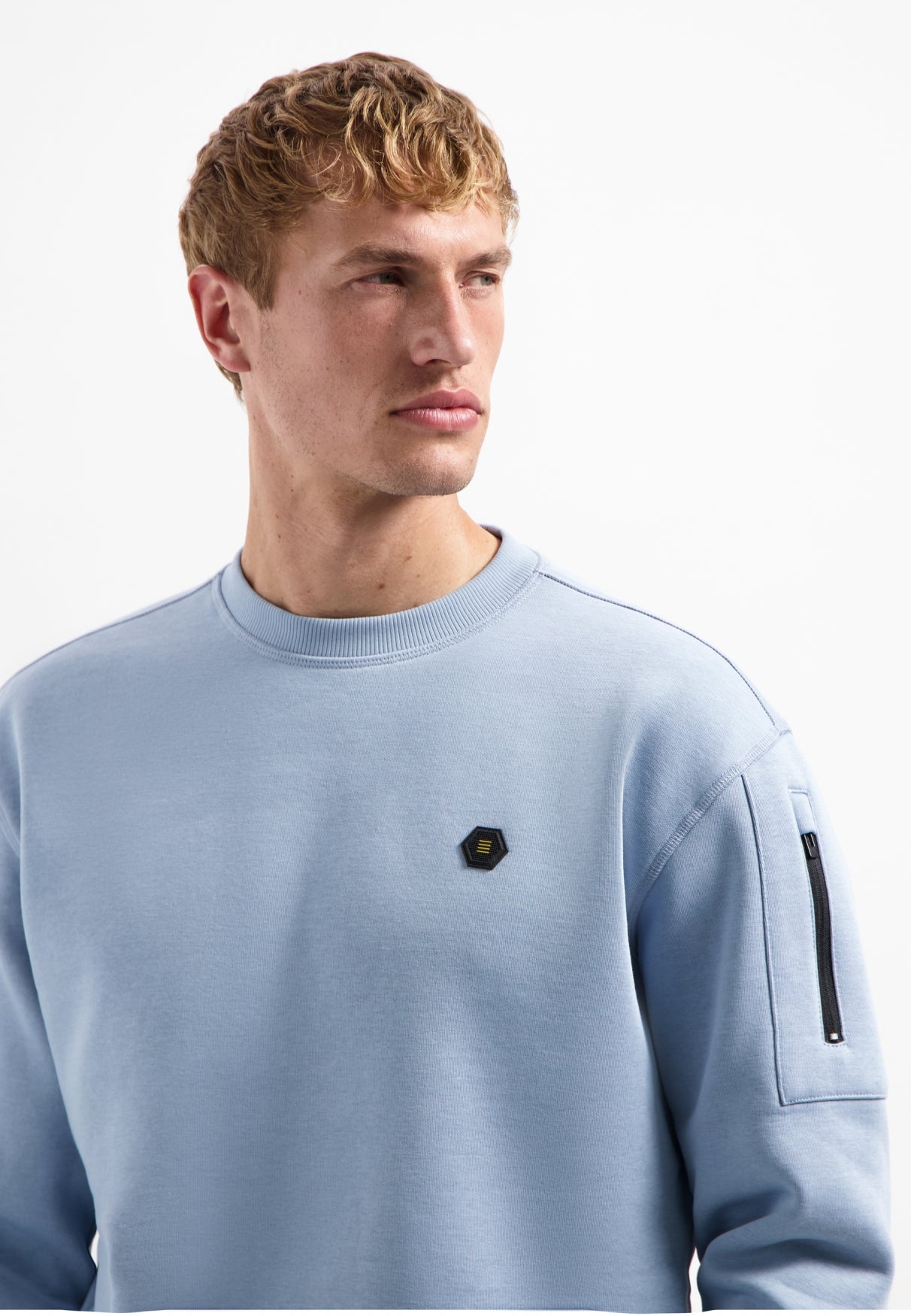 Sweat col rond | Dusty Blue