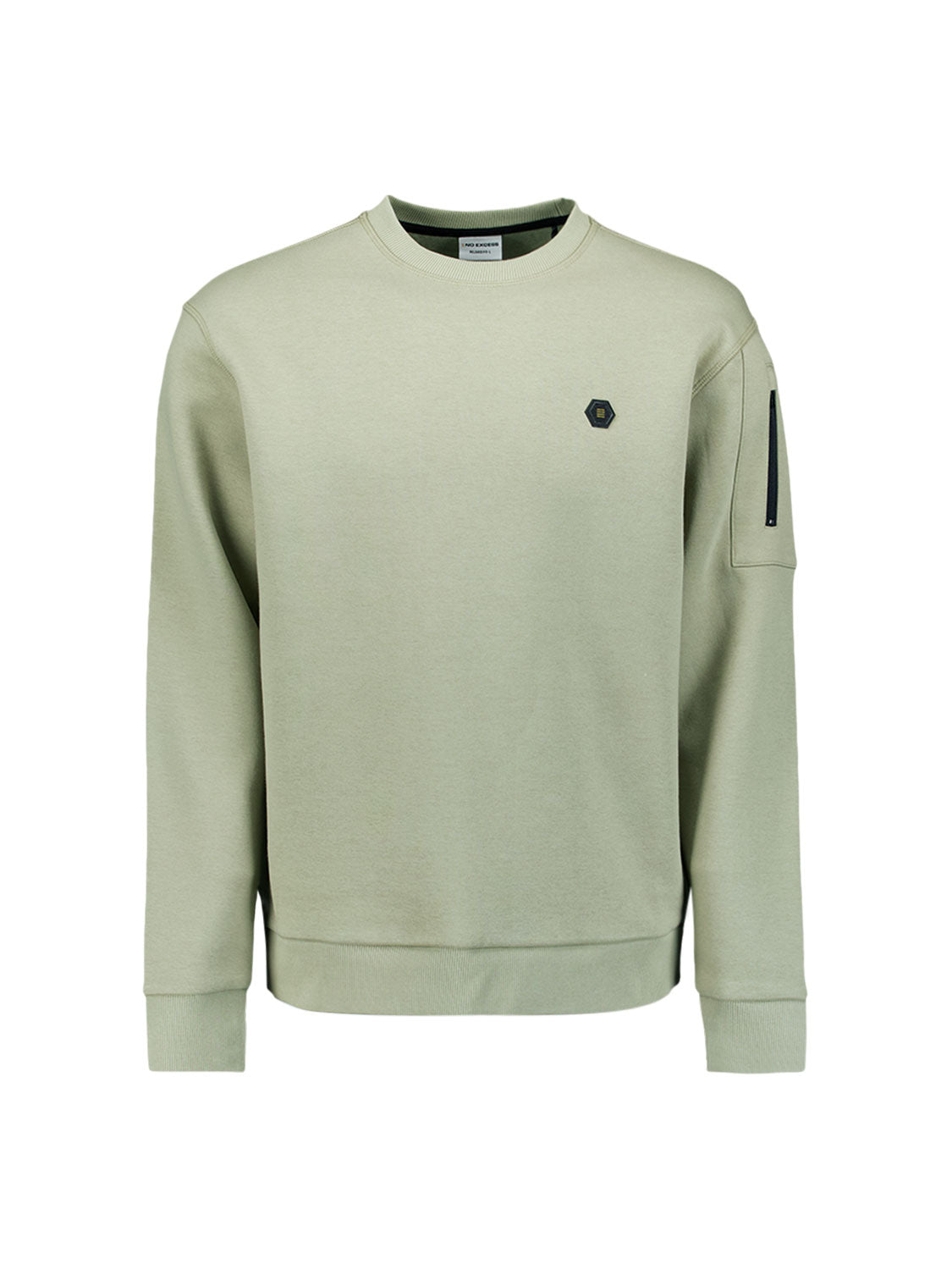 Sweat col rond | Light Moss