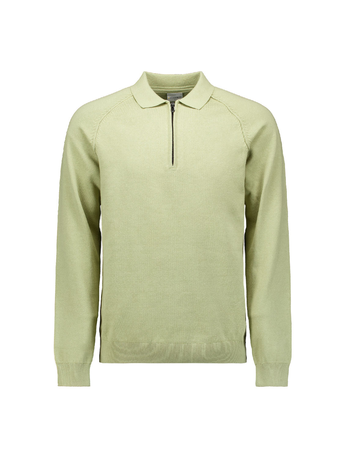 Pull polo zippé | Light Moss