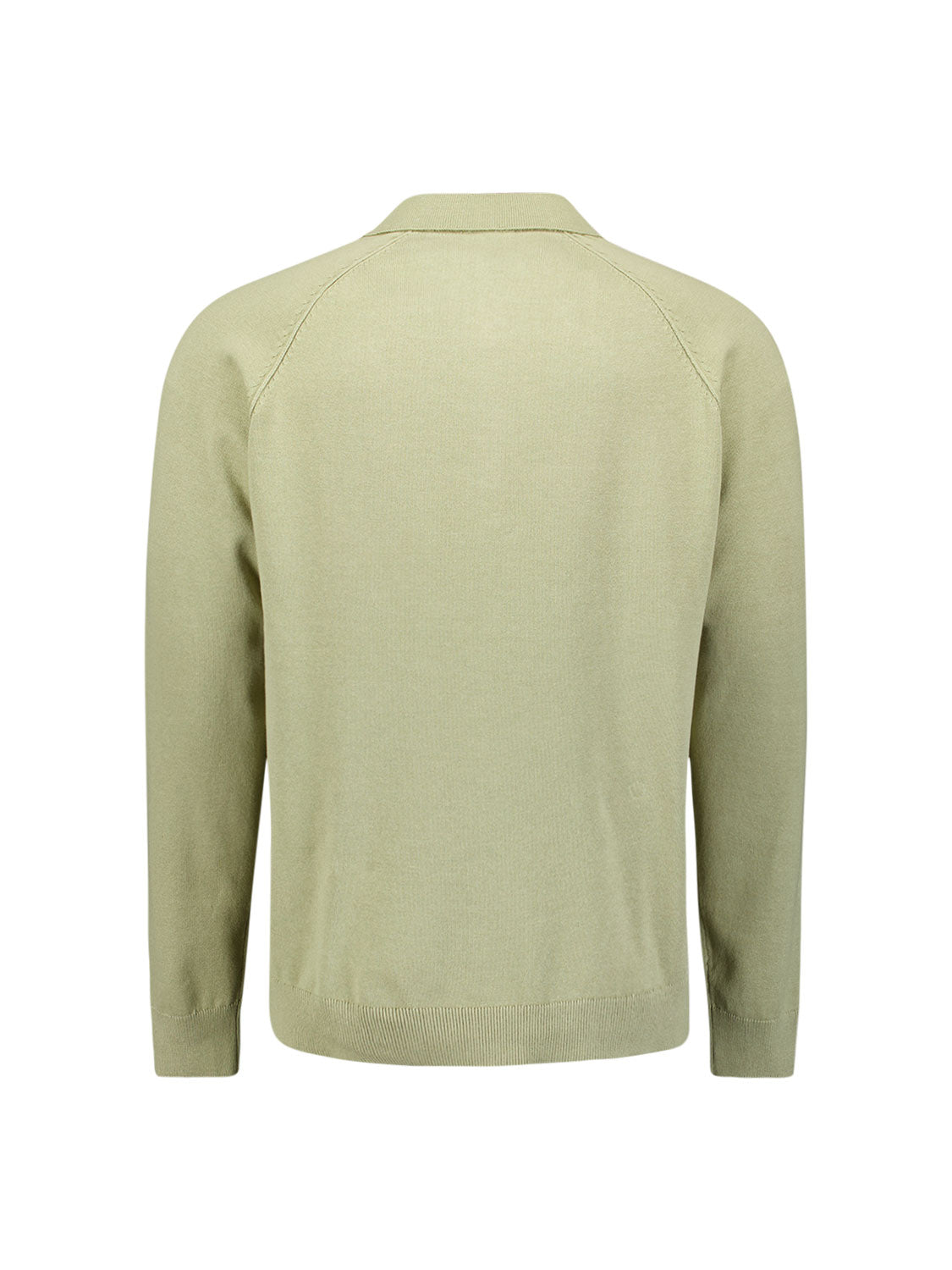 Pull polo zippé | Light Moss