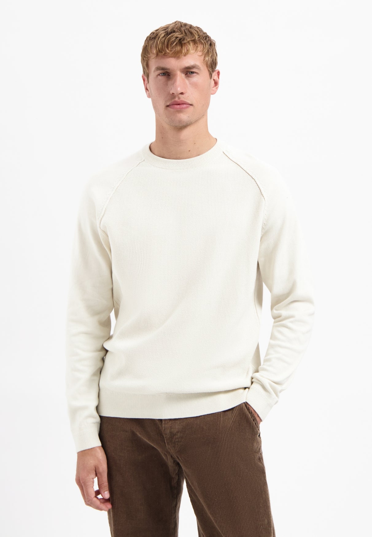 Pull à maille gaufrée | Kit