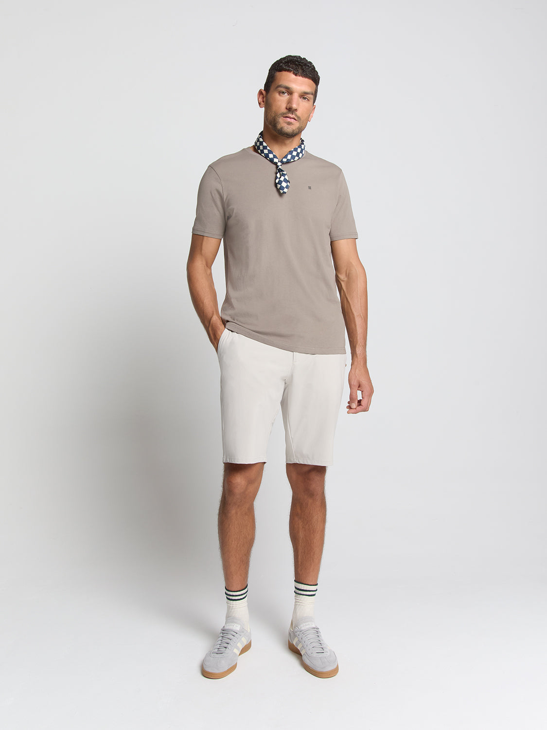 T-shirt col rond | Clay