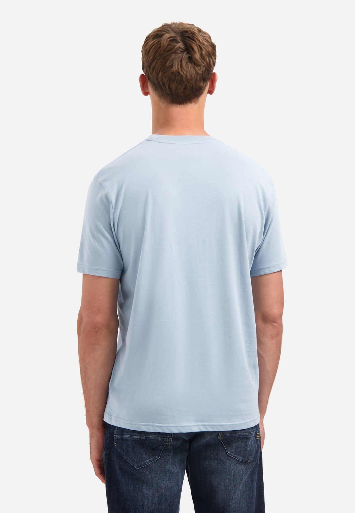 Crewneck T-shirt | Dusty Blue