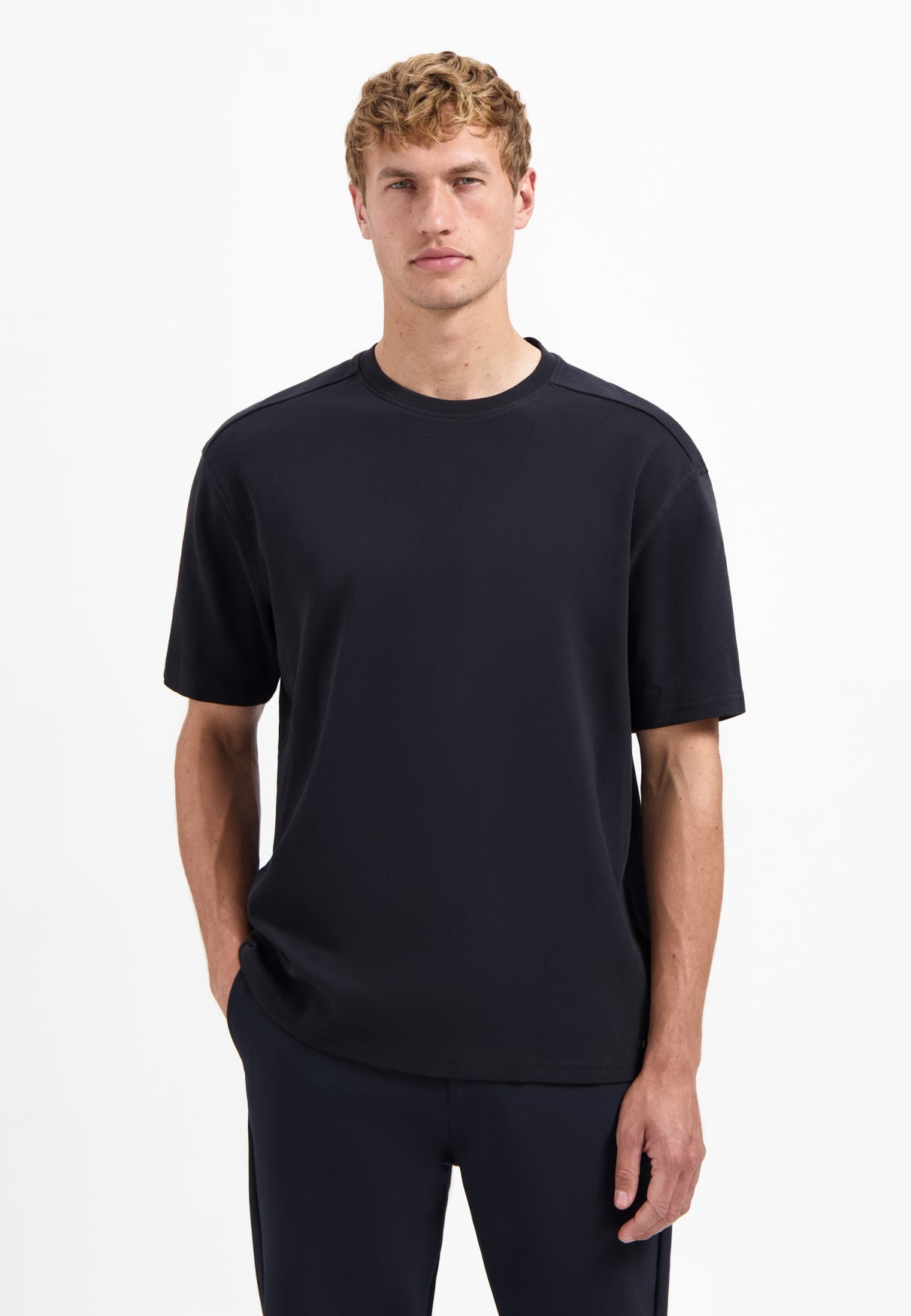 T-shirt coupe décontractée | Black