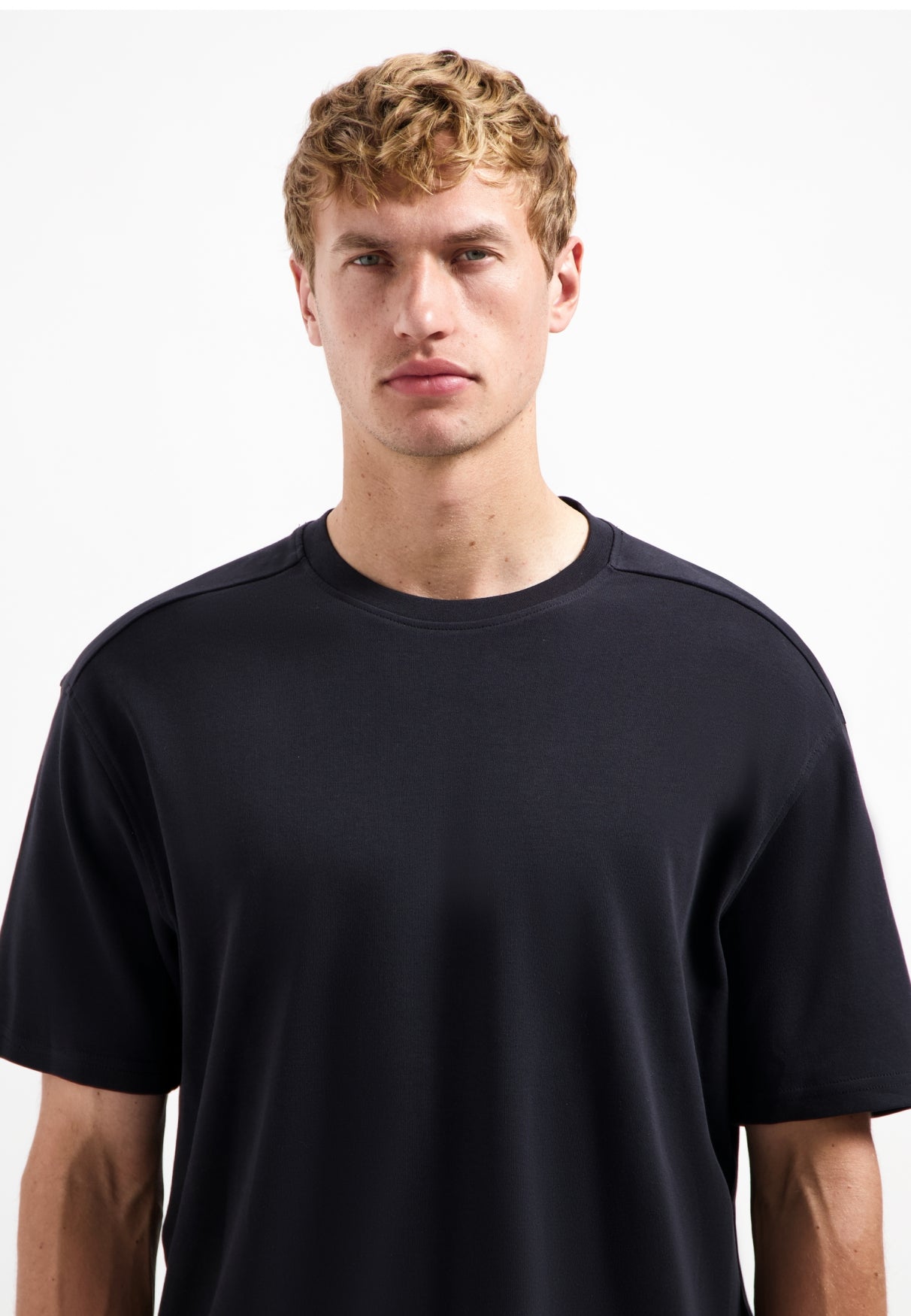 T-shirt coupe décontractée | Black
