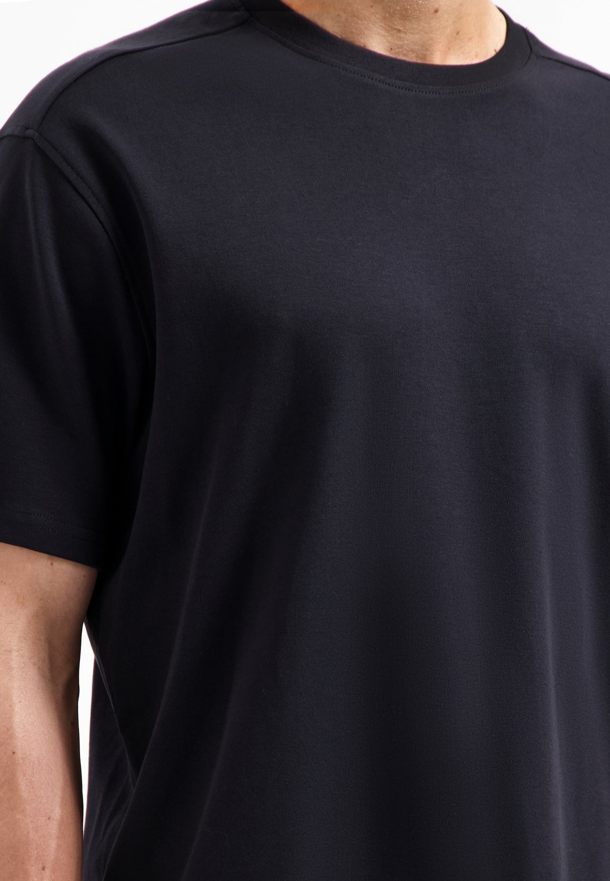 T-shirt coupe décontractée | Black
