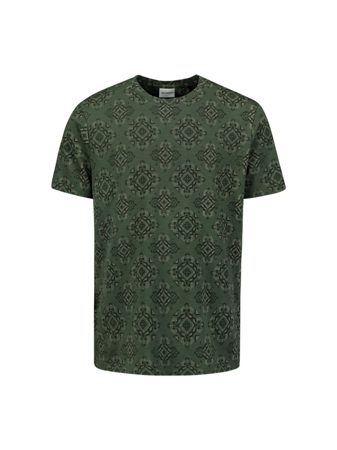 Bedrukt T-shirt | Dark Green