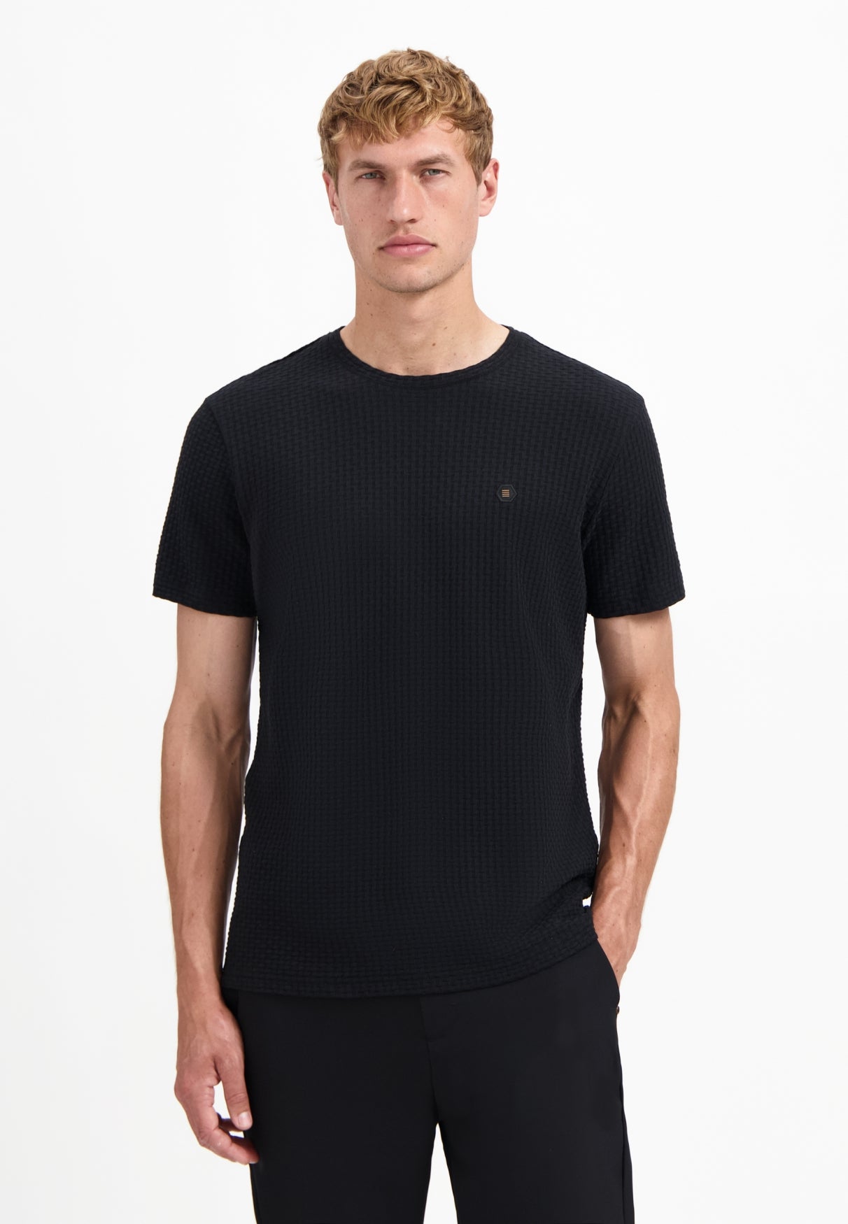 T-shirt structuré | Black