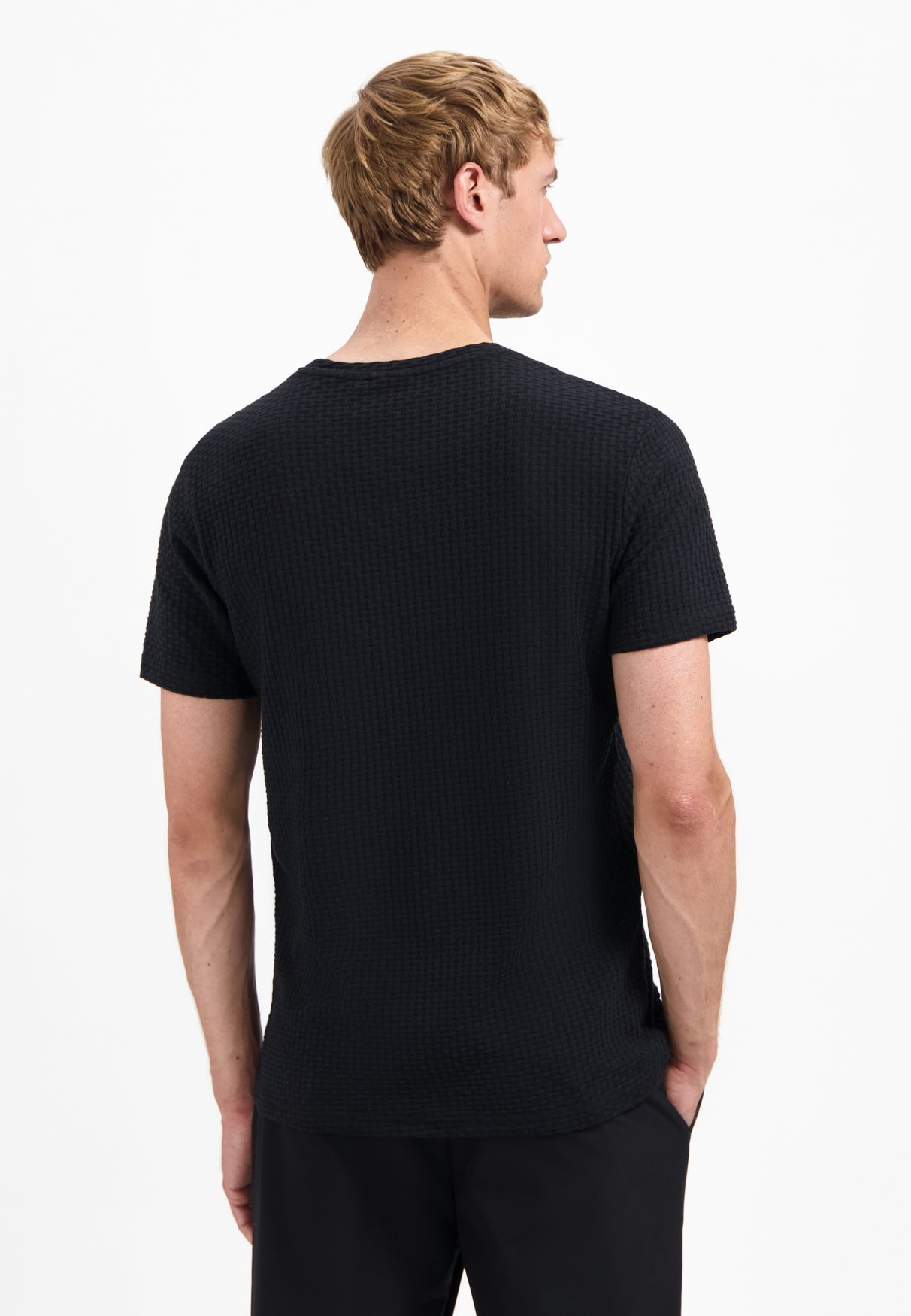 T-shirt structuré | Black