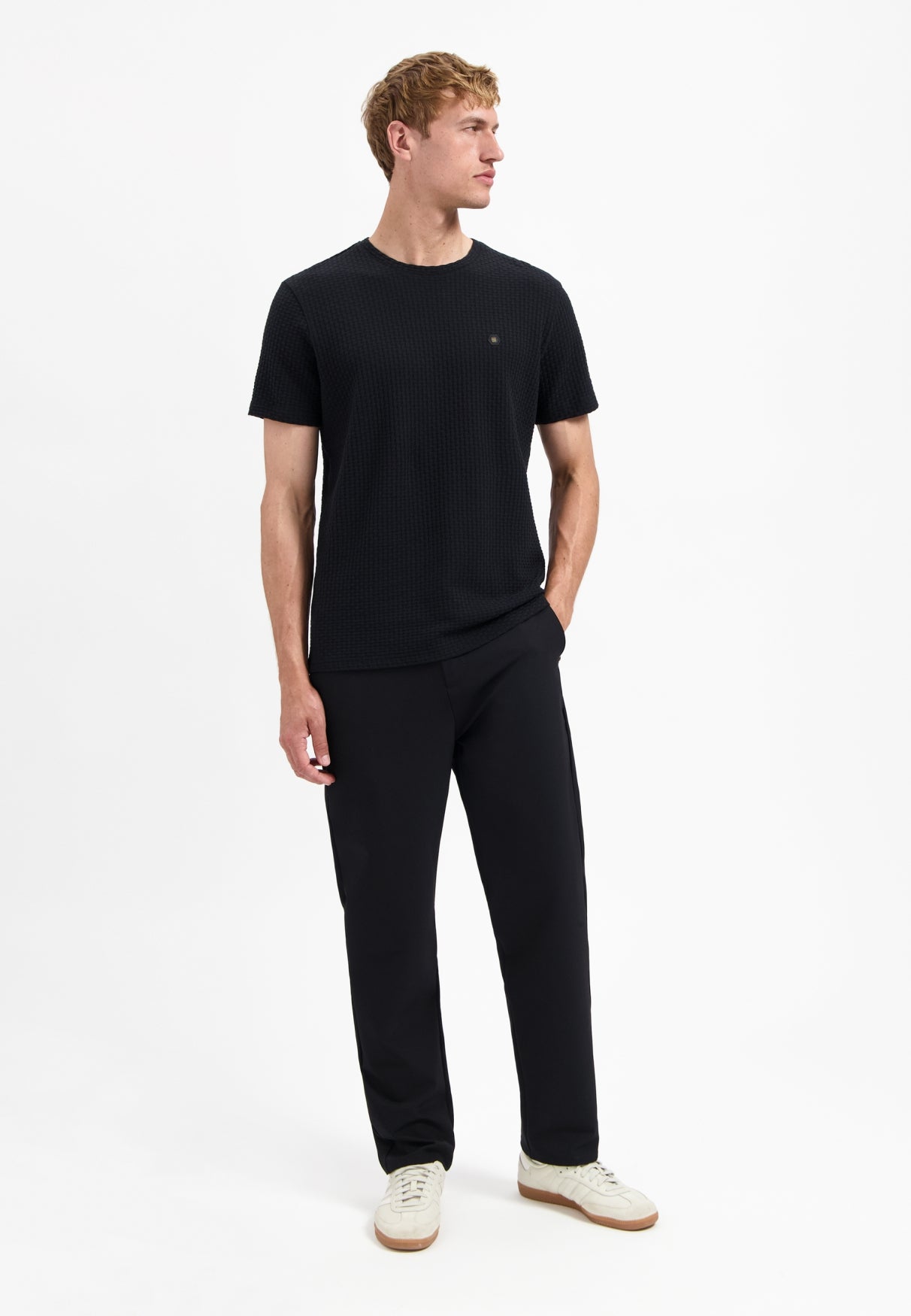T-shirt structuré | Black