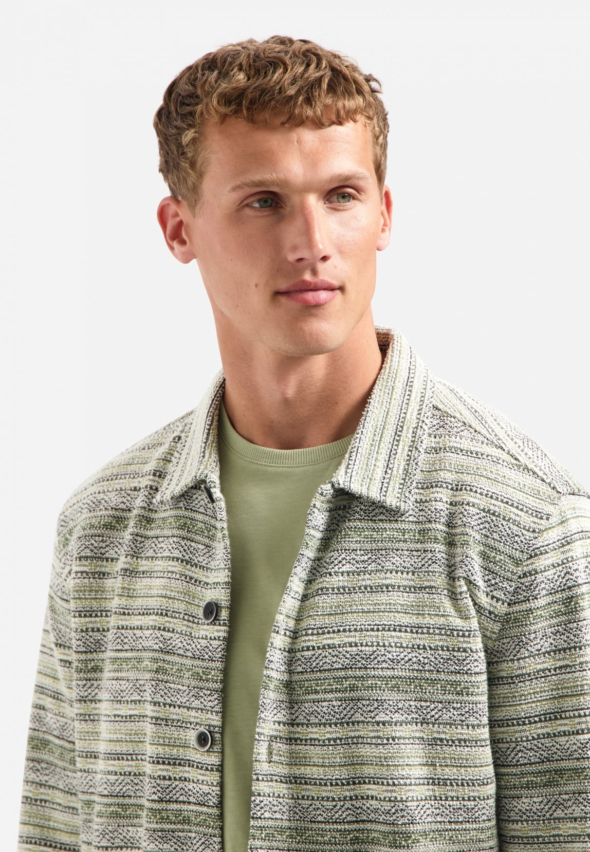 Surchemise en maille | Dark Green