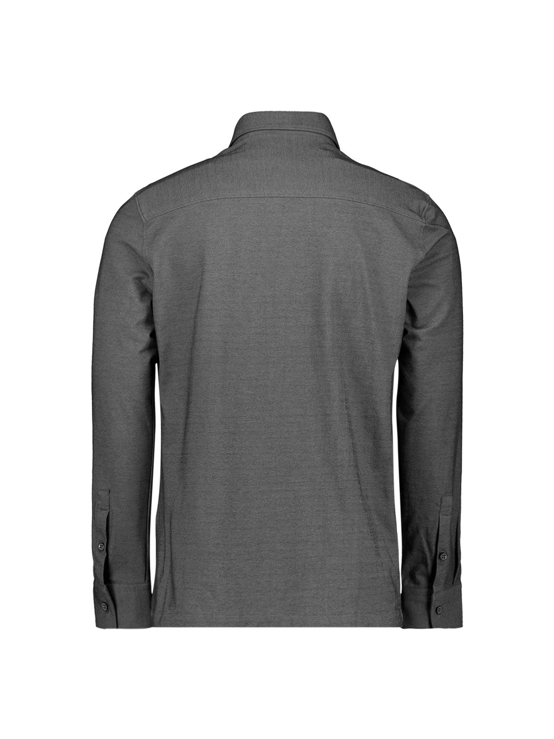 Chemise en jersey chiné | Dark Grey
