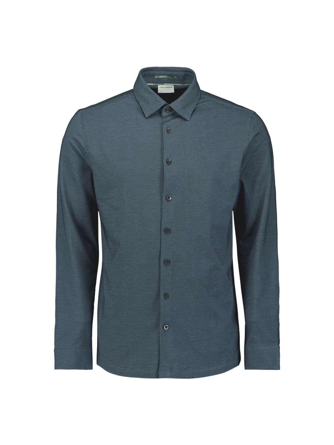 Chemise en jersey chiné | Washed Blue