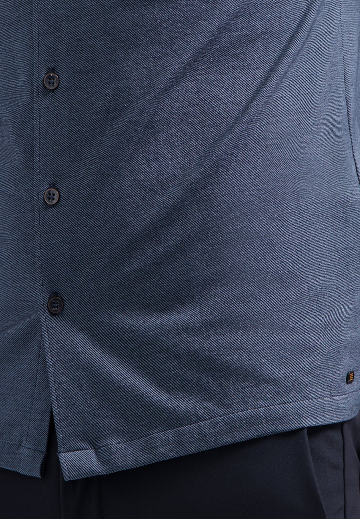 Chemise en jersey chiné | Washed Blue