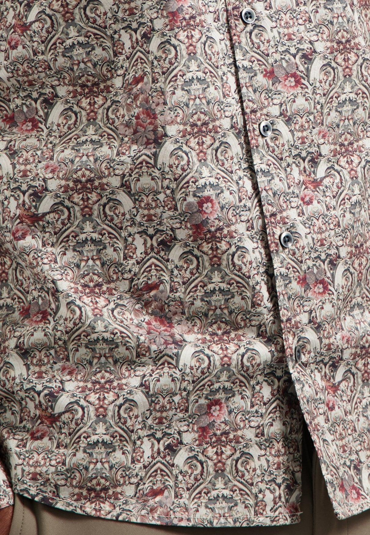Chemise imprimée | Dark Grey