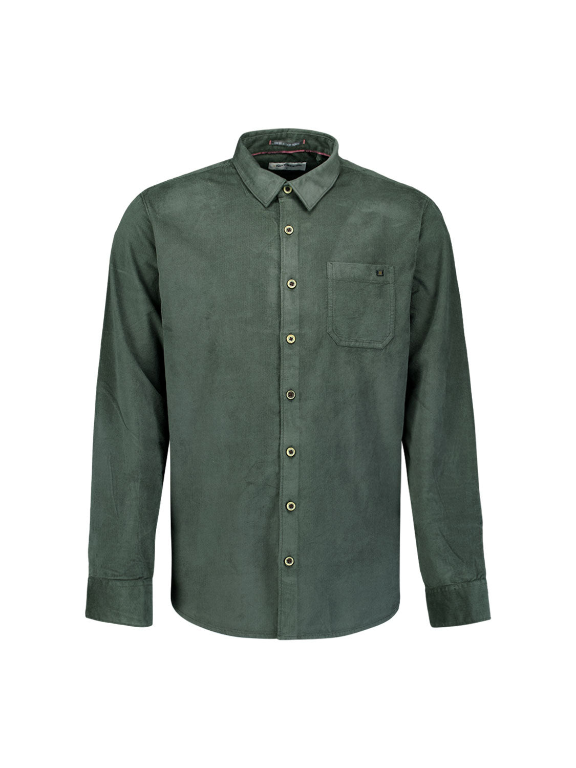 Chemise en velours côtelé | Dark Green