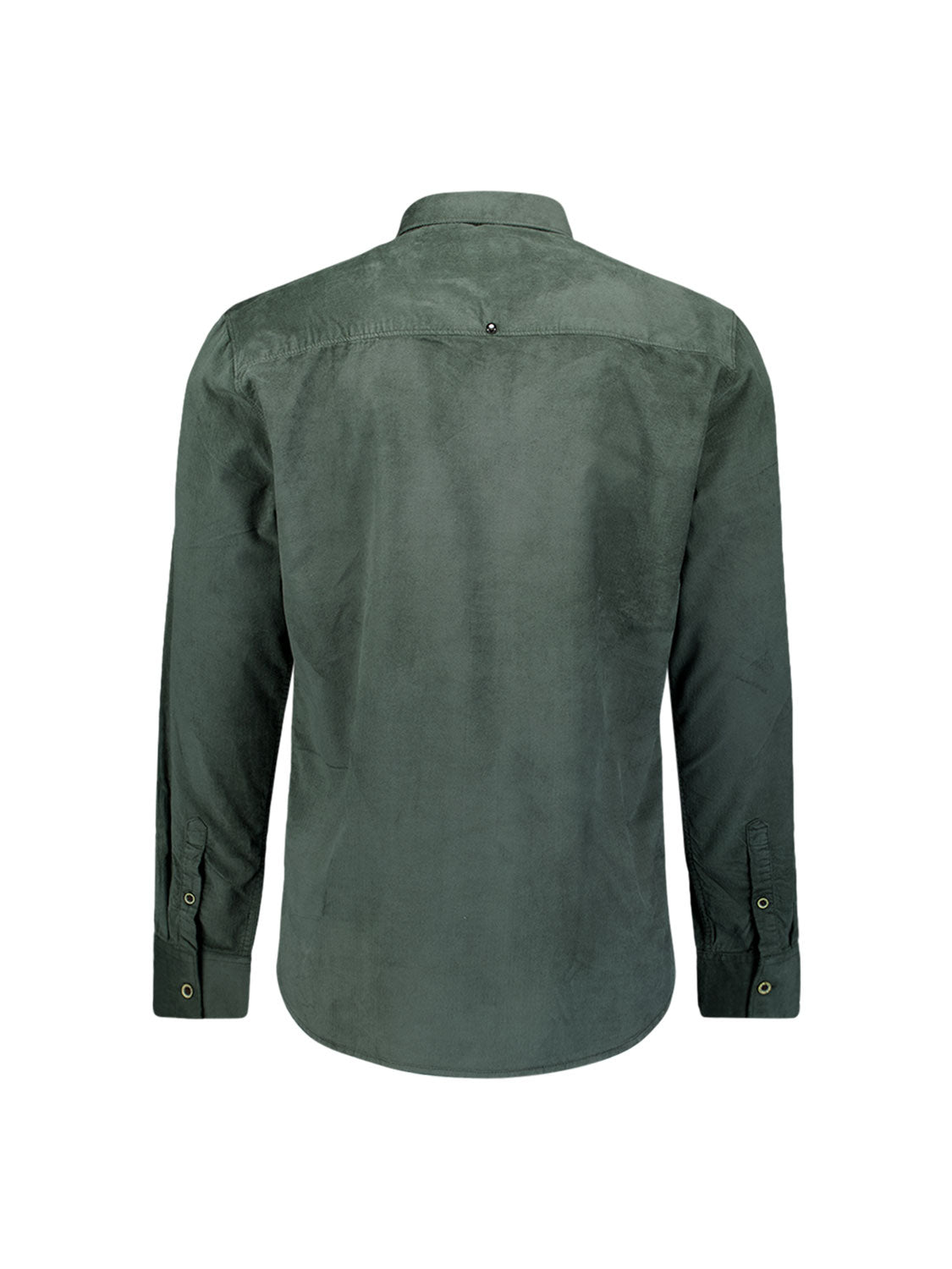 Chemise en velours côtelé | Dark Green