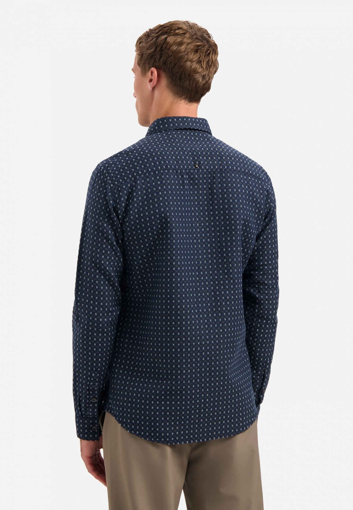 Chemise jacquard tissée | Night