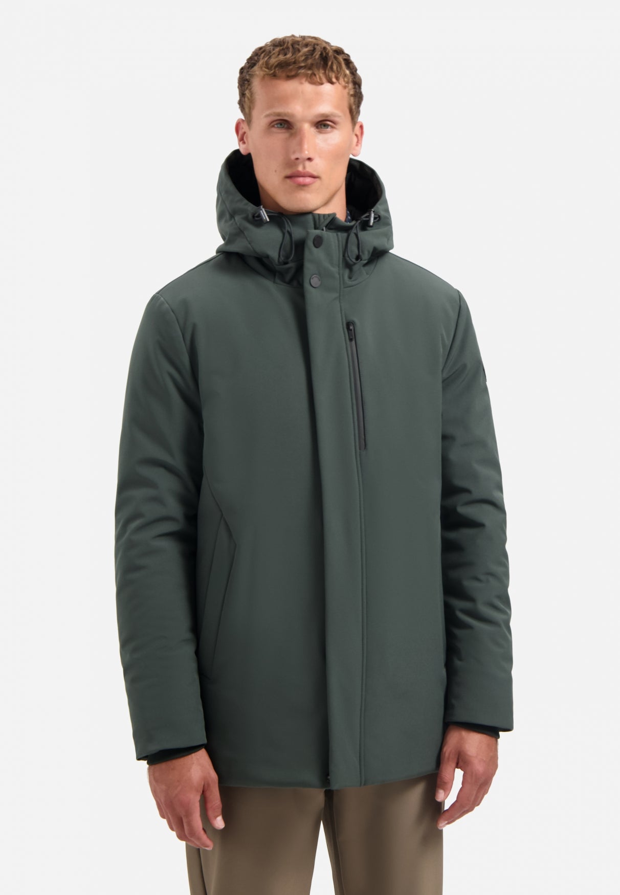 Parka softshell | Dark Steel