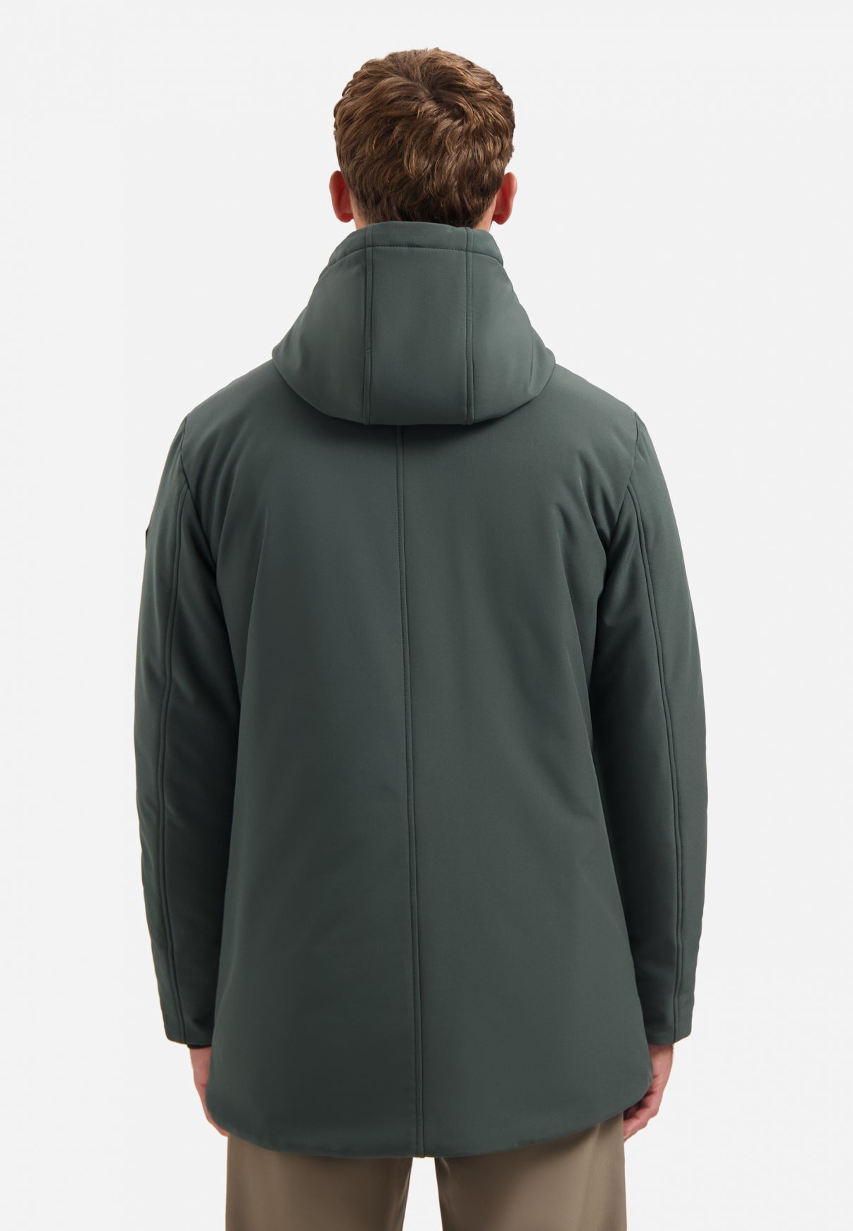 Parka softshell | Dark Steel
