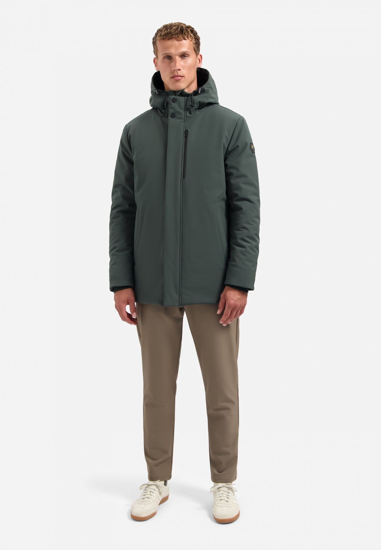 Parka softshell | Dark Steel