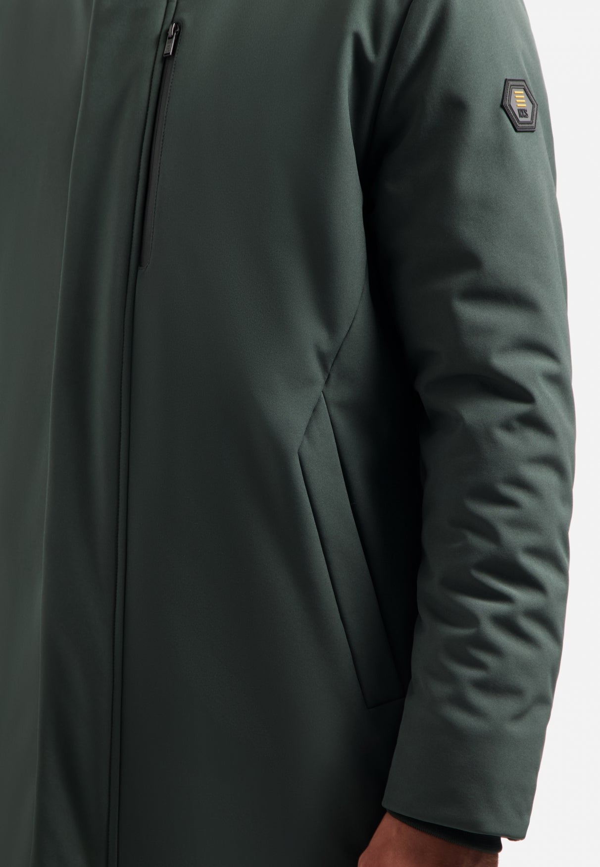 Parka softshell | Dark Steel