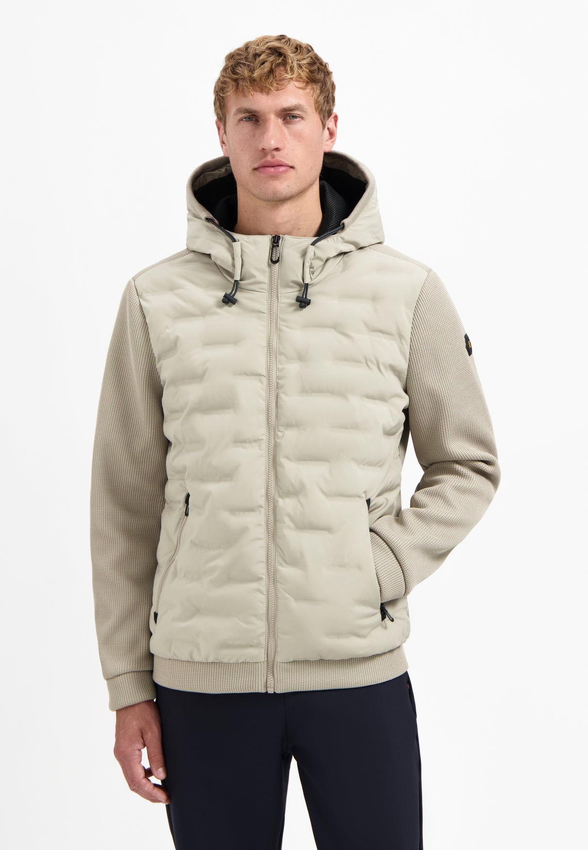 Veste à manches en maille | Stone
