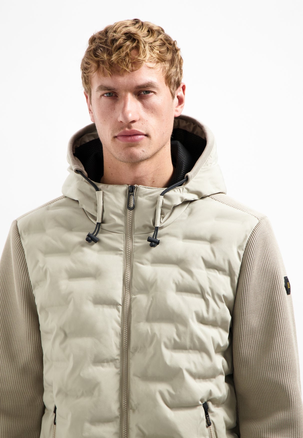Veste à manches en maille | Stone